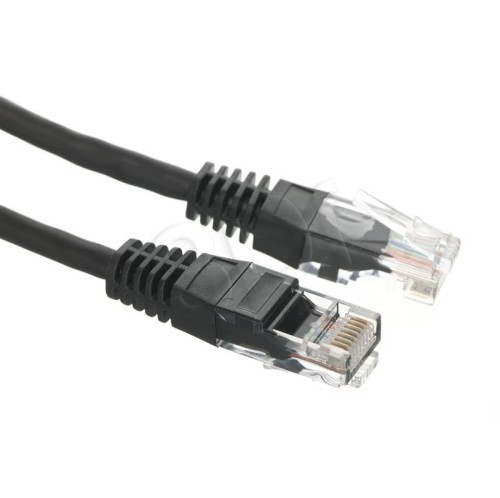 Patchcord UTP A-LAN KKU5CZA5 (RJ45 - RJ45 ; 5m; UTP; kat. 5e; kolor czarny)