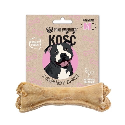 Paka Zwierzaka Kość z dodatkiem żwacza M-12 cm 55g