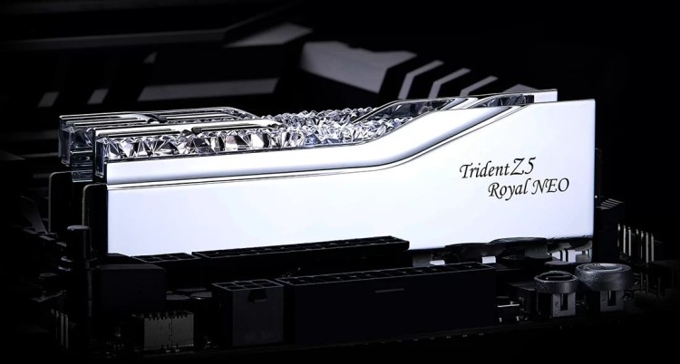G.SKILL TRIDENT Z5 ROYAL RGB DDR5 2X32GB 6000MHZ CL26 NEO F5-6000J2636H32GX2-TR5NS