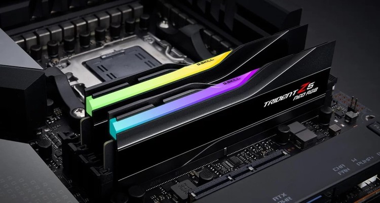 G.SKILL TRIDENT NEO AMD RGB DDR5 2X16GB 6000MHZ CL26 BLACK F5-6000J2636H16GX2-TZ5NR