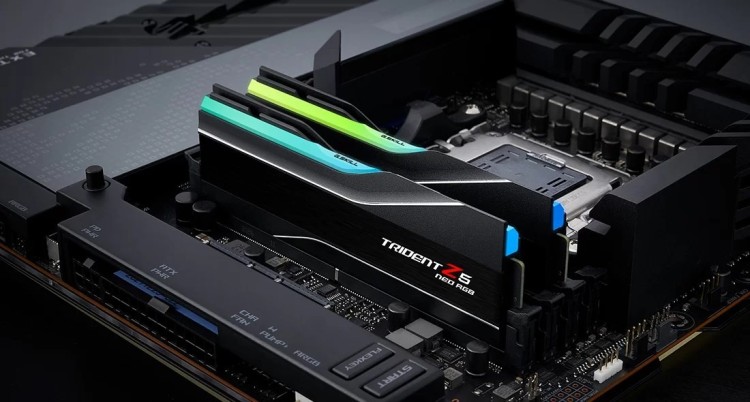 G.SKILL TRIDENT NEO AMD RGB DDR5 2X16GB 6000MHZ CL26 BLACK F5-6000J2636H16GX2-TZ5NR