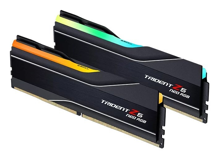 G.SKILL TRIDENT NEO AMD RGB DDR5 2X32GB 6000MHZ CL26 BLACK F5-6000J2636H32GX2-TZ5NR