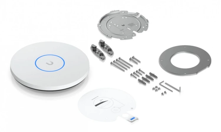 Acces Point Wi-Fi  7 Ubiquiti UniFi U7 PRO XG 2.4GHz(2 x 2)/5GHz(2 x 2)/6GHz(2 x 2) PoE+ 1x10G (U7-PRO-XG-EU)