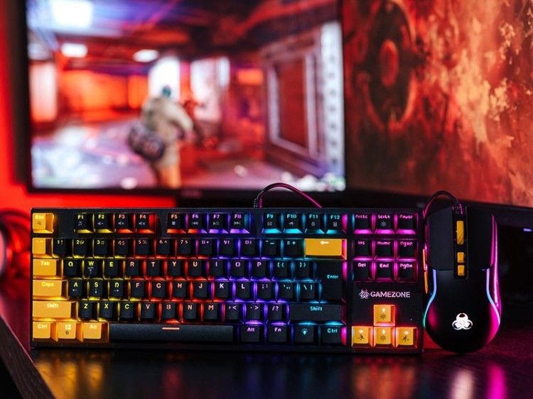 TRACER GAMEZONE ZESTAW KLAWIATURA+MYSZ HORNET87 USB