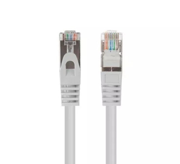 PATCHCORD KAT.6 FTP 2M SZARY FLUKE PASSED LANBERG 10-PACK