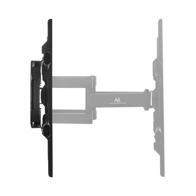 MACLEAN UCHWYT DO TV, MAX VESA 600X400, 32-85", 60KG, REG.KĄTA W PIONIE I POZIOMIE, PROFIL 65-390MM, CZARNY MC-789