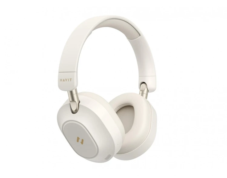 Słuchawki bezprzew. bluetooth Havit H668BT beżowy