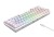 Klawiatura gamingowa Havit KB903L (biel transparentna)