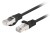 PATCHCORD KAT.6 FTP 1M CZARNY FLUKE PASSED LANBERG 10-PACK