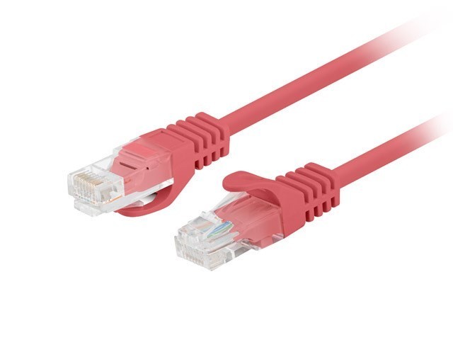 PATCHCORD KAT.6 FTP 0.25M CZERWONY FLUKE PASSED LANBERG 10-PACK