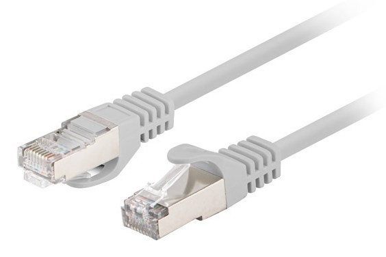 PATCHCORD KAT.6 FTP 3M SZARY FLUKE PASSED LANBERG 10-PACK