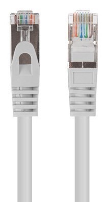 PATCHCORD KAT.6 FTP 3M SZARY FLUKE PASSED LANBERG 10-PACK
