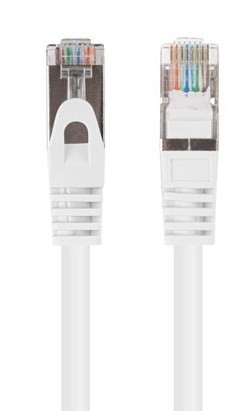 PATCHCORD KAT.6 FTP 1.5M BIAŁY FLUKE PASSED LANBERG 10-PACK