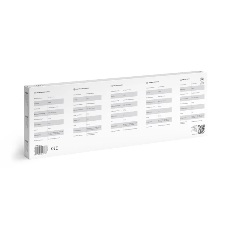 SAVIO KLAWIATURA PRZEWODOWA KB-01