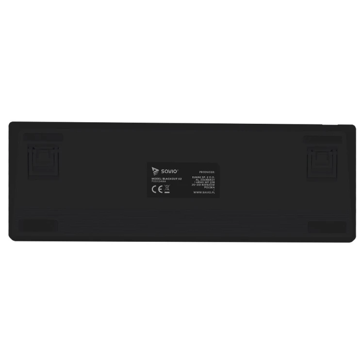SAVIO KLAWIATURA MECHANICZNA BLACKOUT X2 OUTEMU BLUE HOT SWAP