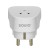 SAVIO ADAPTER PODRÓŻNY, GNIAZDO US – WTYK EU AP-01