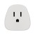 SAVIO ADAPTER PODRÓŻNY, GNIAZDO US – WTYK EU AP-01