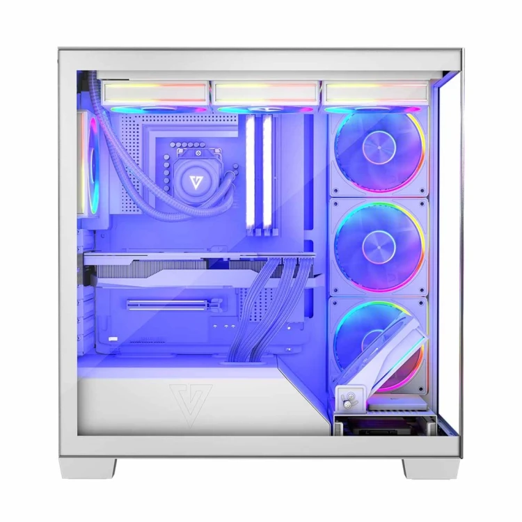 MODECOM OBUDOWA VOLCANO STELLAR ARGB MIDI 8F WHITE