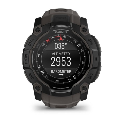 Zegarek Garmin Instinct 3 – 50 mm AMOLED Black met charcoal band