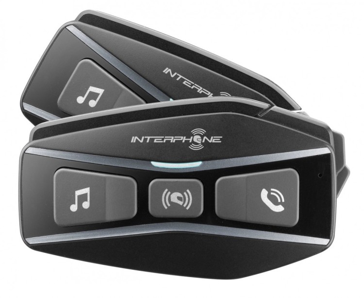 Intercom motocyklowy INTERPHONE U-COM 16, komplet na 2 kaski