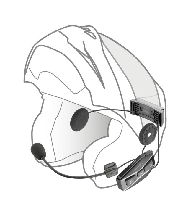 Intercom motocyklowy INTERPHONE U-COM 16, komplet na 2 kaski