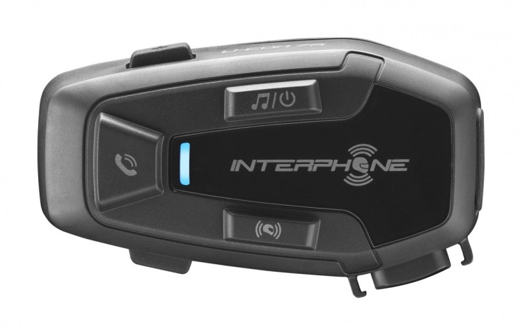 Intercom motocyklowy INTERPHONE U-COM 7R, komplet na 1 kask