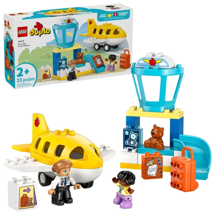 LEGO DUPLO 10443 FIRST TIME AT THE AIRPORT