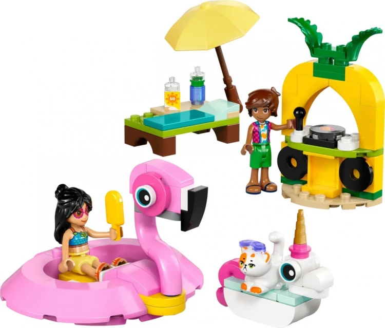 LEGO FRIENDS 42658 UNICORN & FLAMINGO POOL PLEGO ARTY