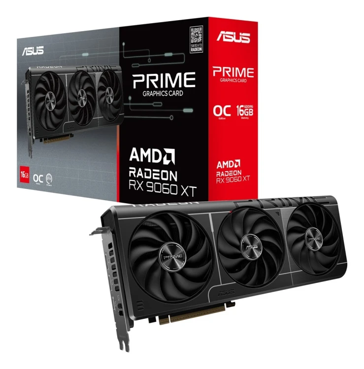 Karta graf. ASUS PRIME RX9060XT O16G