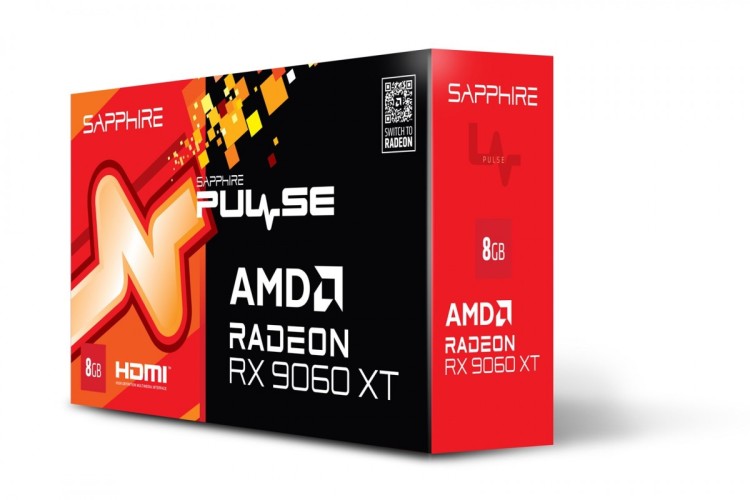 Karta graf. SAPPHIRE PULSE RX 9060 XT GAMING 8GB