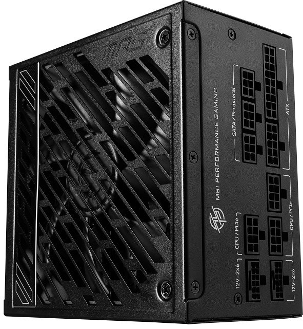 Zasilacz MSI MPG A1250GS 1250W PCIE5 80+ Gold ATX 3.1