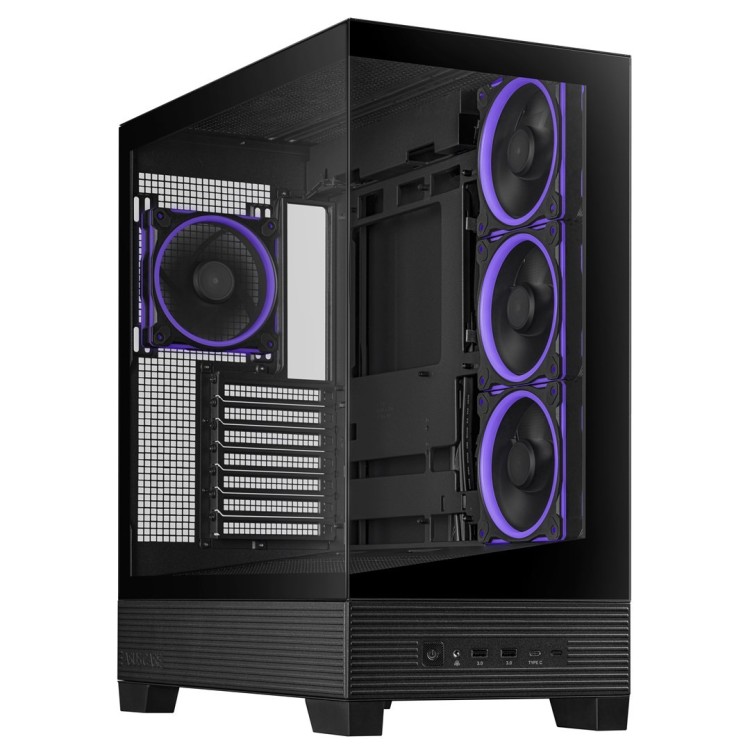 Obudowa Asus A31 PLUS TG ARGB BLACK