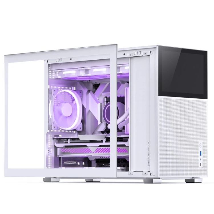 Jonsbo D31 MESH Screen Obudowa Micro-ATX, Szkło Hartowane - biała
