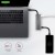 Axagon HMC-5G2 stacja dokująca USB 3.2 Gen 2 (3.1 Gen 2) Type-C Szary