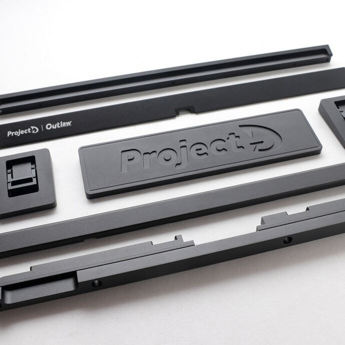 Ducky Outlaw 65 klawiatura Uniwersalne USB Czarny