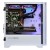 Montech AIR 100 ARGB, Micro-ATX, szkło hartowane - białe