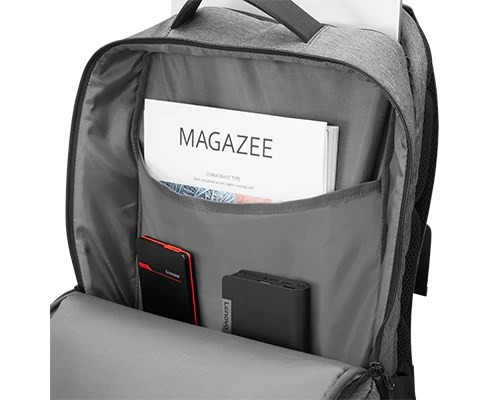 Lenovo 4X40X54260 torba na laptop 43,9 cm (17.3") Plecak Ciemnoszary, Szary