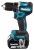 Makita DDF487RAJ wkrętak zasilany/zakrętark udarowy 1700 RPM Czarny, Zielony