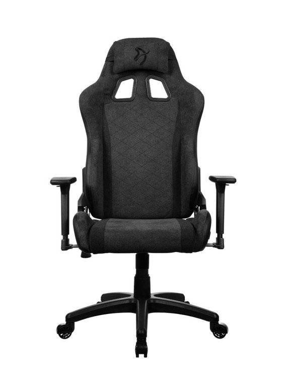 Arozzi Gaming Stuhl Avanti Dark grey SoftFabric Fotel do gry na konsoli Tapicerowane siedzisko