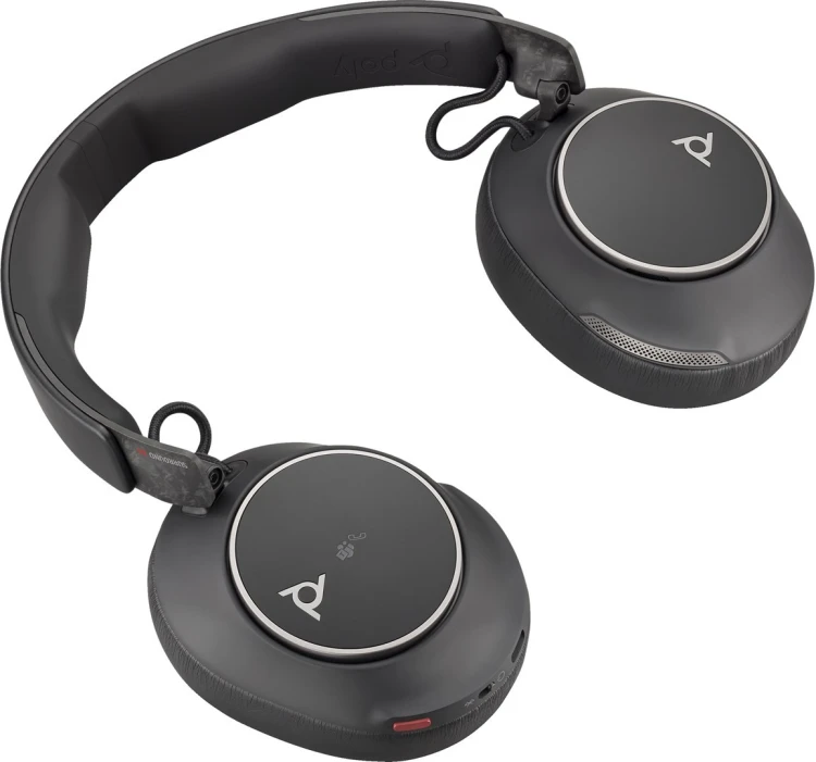 Słuchawki BT nauszne Poly Voyager Surround 80 UC Microsoft Teams Certified USB-C Headset + USB-C/A Adapter 8G7U0AA