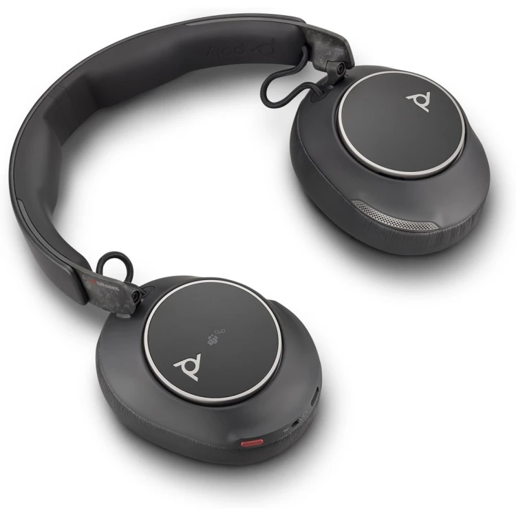 Słuchawki BT nauszne Poly Voyager Surround 80 UC Microsoft Teams Certified USB-C Headset + USB-C/A Adapter 8G7U0AA