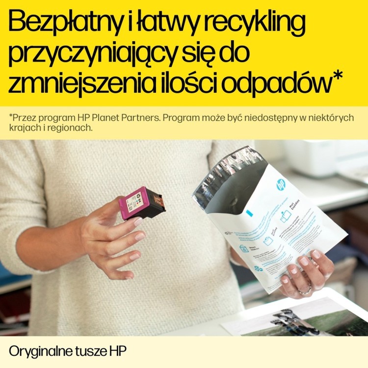 HP Oryginalny trójkolorowy wkład atramentowy 304XL