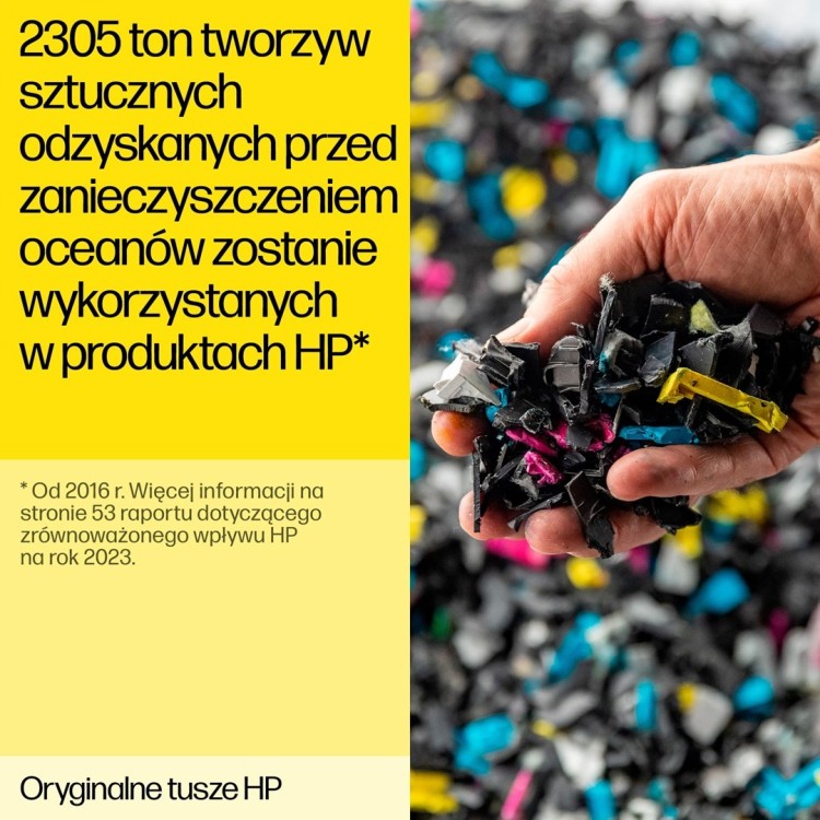 HP Oryginalny trójkolorowy wkład atramentowy 304XL