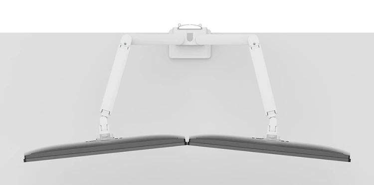 Neomounts DS70-250WH2 uchwyt / stojak do monitorów 81,3 cm (32") Biurko Biały