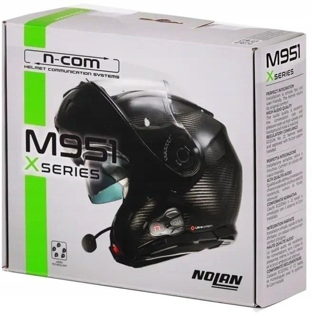 Interkom motocyklowy NOLAN N-COM M951 X do kasków NOLAN, komplet na 1 kask