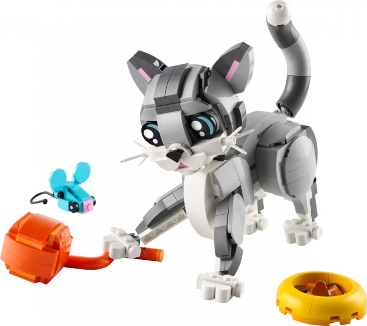 LEGO CREATOR 3w1 31163 Psotny kot