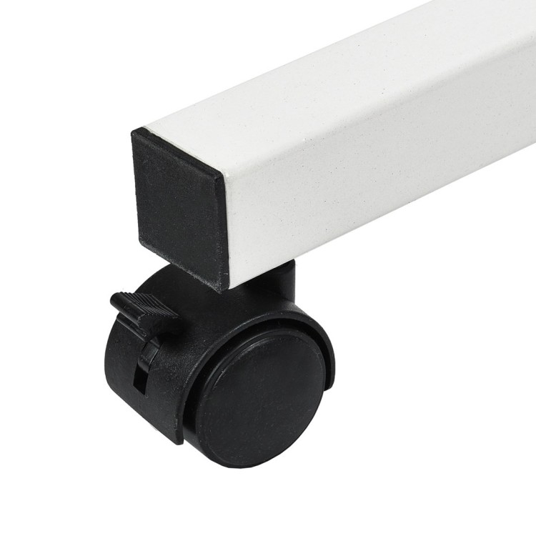 MACLEAN MOBILNE BIURKO/STAND NA LAPTOP, BIAŁE, REGULACJA WYSOKOŚĆ 59-89CM, MAX. 30KG MC-121 W