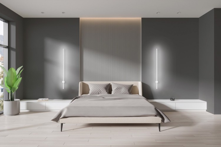 Lampa ścienna LED Activejet AJE-HILTON White NW