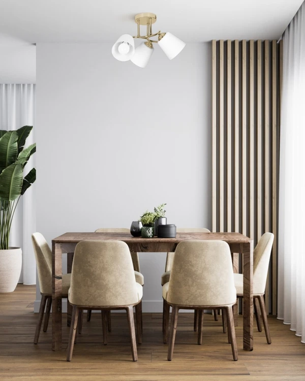 Lampa wisząca Activejet AJE-EMILY 3P GOLD E27 3x40W