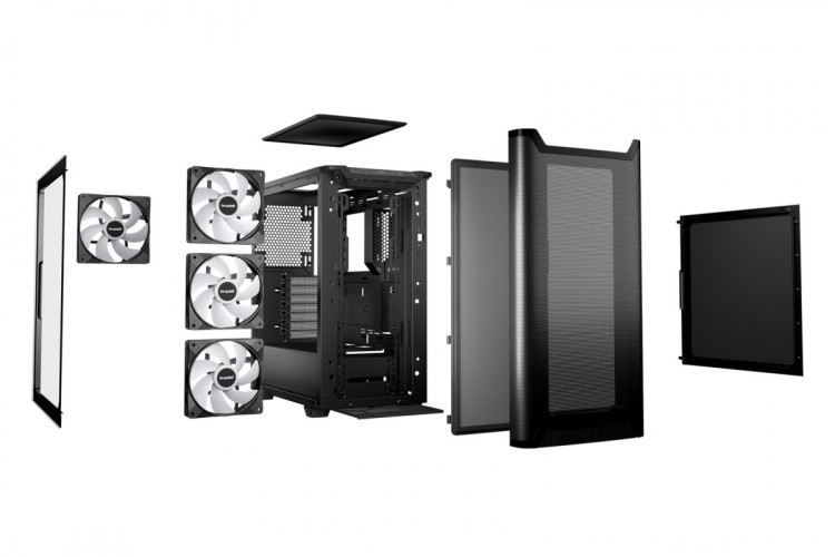 OBUDOWA BE QUIET! PURE BASE 501 DX Black  BGW76